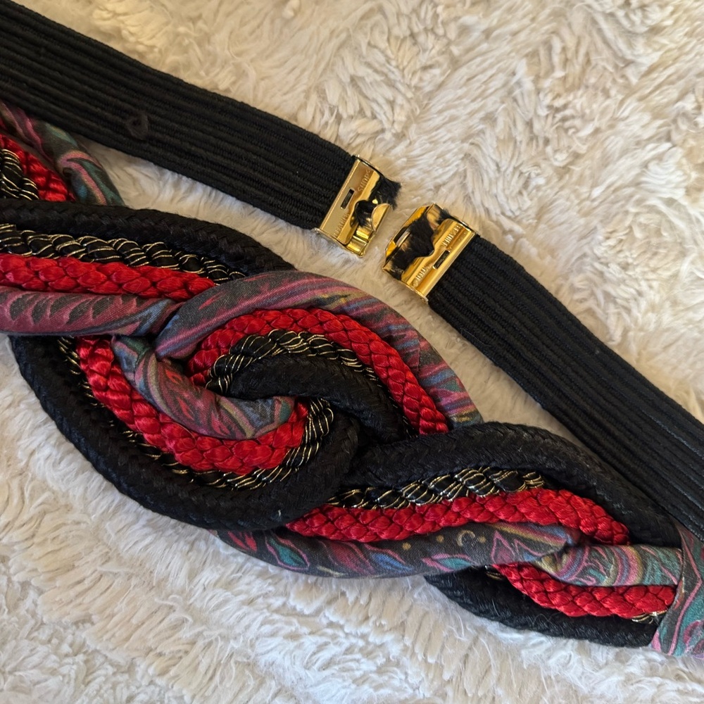 Vintage Bohemian Braided Belt
